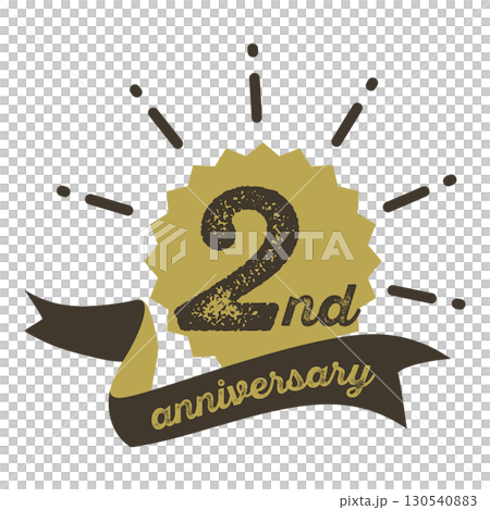 二周年記念のアイコン。 130540883