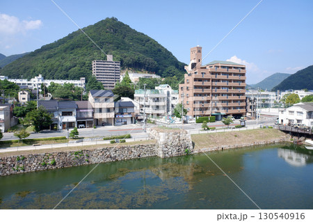 広島県　三原城跡からの眺望 130540916