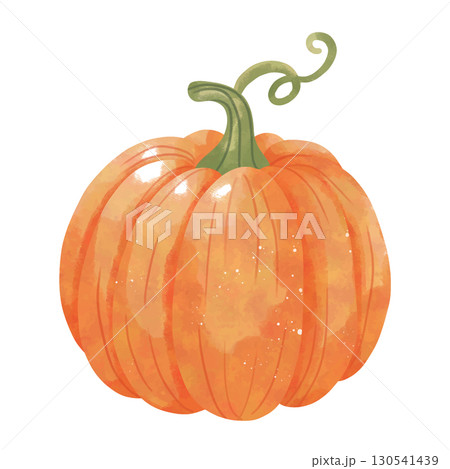 Watercolor Thanksgiving Clipart Set with Seamless Patterns and Backgrounds  Autumn Pumpkins Leaves Flowers Pilgrims and Festive Elements 130541439