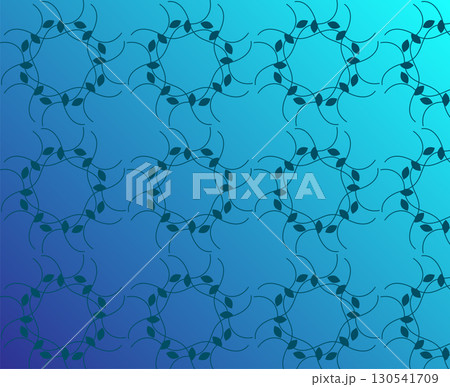 Blue Abstract Geometric Seamless Pattern Design 130541709
