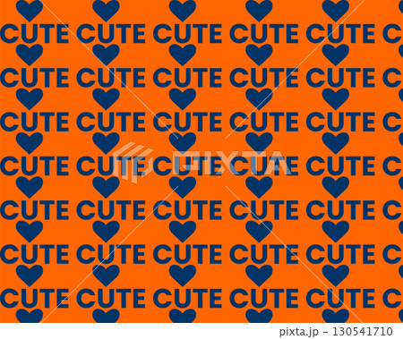 Cute Text Repeated Seamless Pattern Design Cute Text Repeated Seamless Pattern Design 130541710