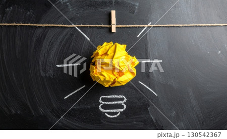Grilled chicken breast and vegetables on a blackboard with a drawing of a red rose 130542367