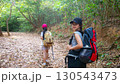 Group backpack people travel and explore adventure in nature 130543473