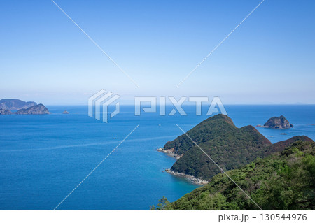 佐伯市 空の公園から豊後水道を望む 130544976