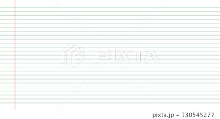 Blank lined paper perfect for writing or drawing. 130545277