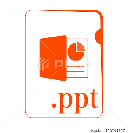 PPTファイル形式 ドキュメントファイル PPTファイル形式 ドキュメントファイル 130545367