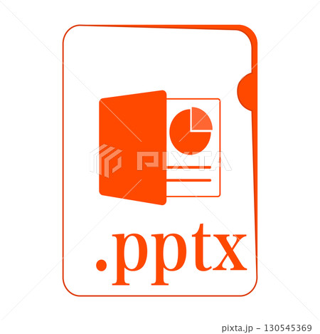PPTXファイル形式 ドキュメントファイル PPTXファイル形式 ドキュメントファイル 130545369