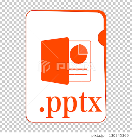 PPTXファイル形式 ドキュメントファイル PPTXファイル形式 ドキュメントファイル 130545369