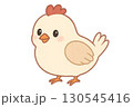 鳥の可愛いイラスト 130545416