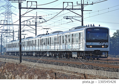 東北本線　東鷲宮ー栗橋　JR東日本　209系　MUE編成（川越）　MUE-Train 130545426