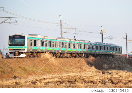 成田線　小林－木下　JR東日本　E231系0番台　マト113編成（松戸） 130545436