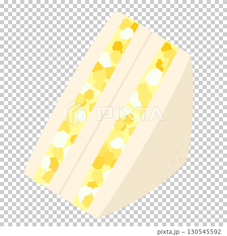 蛋三明治圖標 130545592