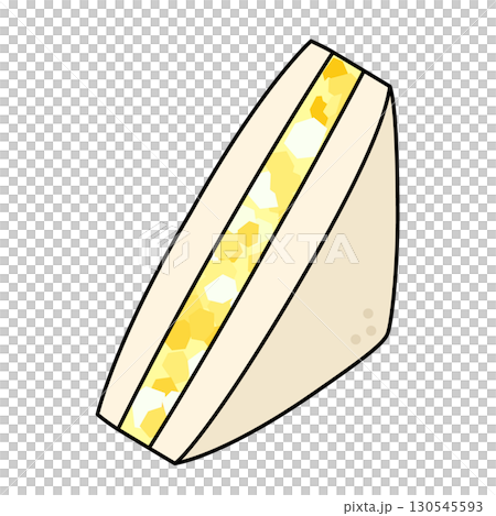 たまごサンドのアイコン 130545593