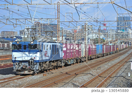 東海道本線　相模貨物　JR貨物　EF64-1024（愛知） 130545880