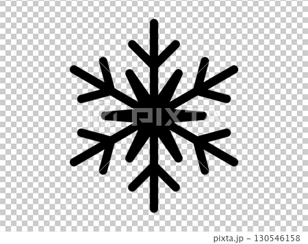 雪花圖示單調 雪花圖示單調 130546158