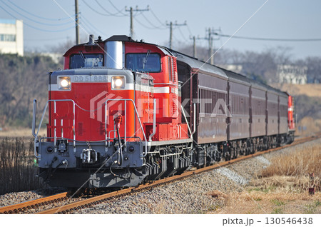 八高線 用土-松久 JR東日本 DD51-888+12系+DD51-895(高崎) 八高訓練 八高線 用土-松久 JR東日本 DD51-888+12系+DD51-895(高崎) 八高訓練 130546438