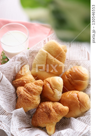 パンと牛乳 パンと牛乳 130546553