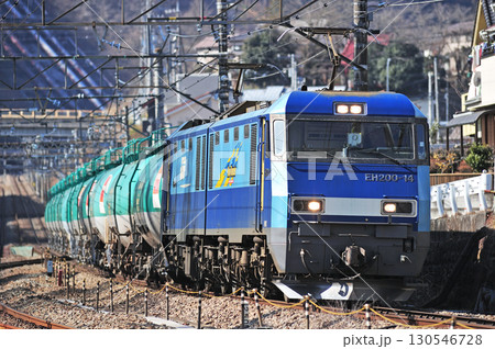中央本線 上野原 JR貨物 EH200-14(高崎) 中央本線 上野原 JR貨物 EH200-14(高崎) 130546728