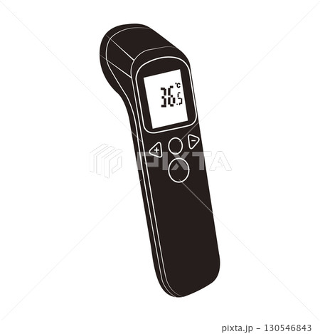 非接触型電子体温計 130546843
