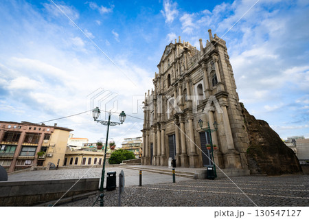 マカオ　聖ポール天主堂跡 130547127