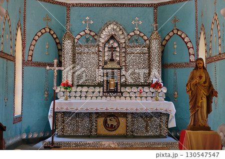 Mother of Pearl altar - Beagle Bay 130547547