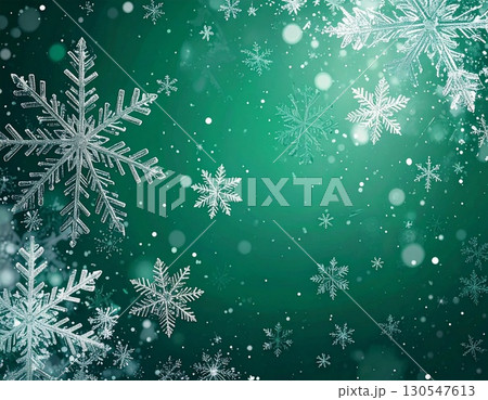 雪の結晶 壁紙　イラスト 130547613