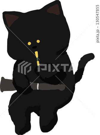 オーボエ奏者の黒猫 130547855