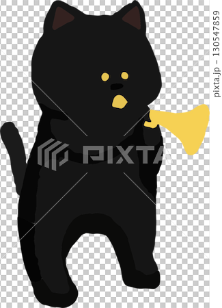 吹小號的黑貓 吹小號的黑貓 130547859