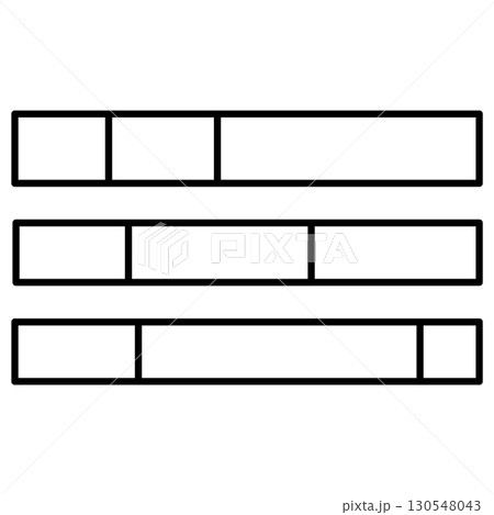 構成比を示す棒グラフ 130548043