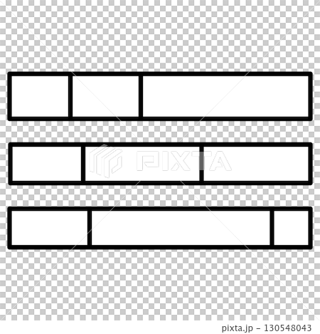 構成比を示す棒グラフ 130548043