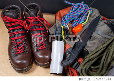 熊スプレーを導入した動物除けグッズ 130548953