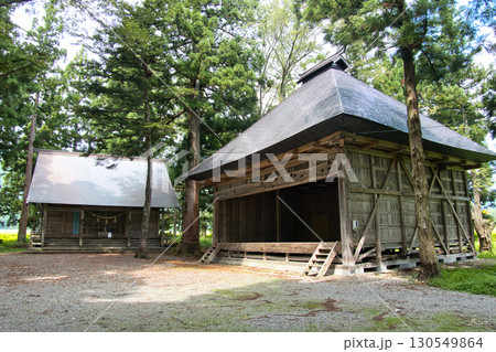 飯森神社 神楽殿 長野県白馬村 飯森神社 神楽殿 長野県白馬村 130549864