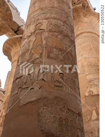 Ancient ruins of Karnak Temple in Luxor, Egypt Ancient ruins of Karnak Temple in Luxor, Egypt 130550522