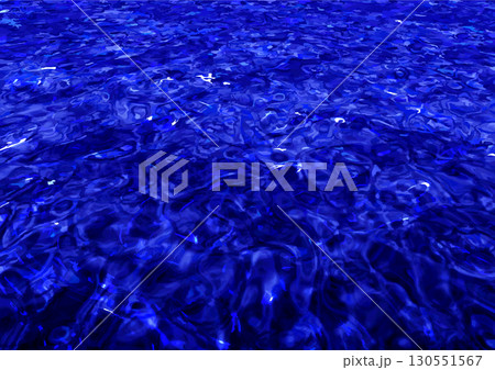 絵画風水面夜・規格紙比率横 130551567