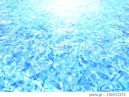 絵画風水面反射光・規格紙比率横 130551571