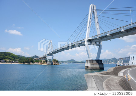 愛媛県　弓削島　弓削大橋 130552009
