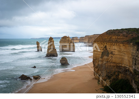 Majestic Twelve Apostles along the Great Ocean Road in Australia Majestic Twelve Apostles along the Great Ocean Road in Australia 130552341