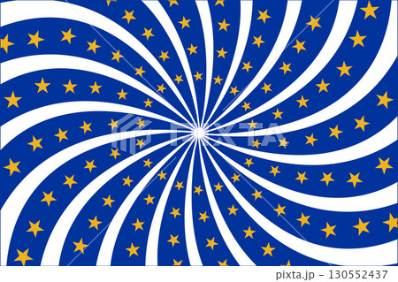 Circus Star shape retro poster background isolated vector. 130552437