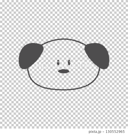 手繪風格十二生肖圖示[狗] 130552965