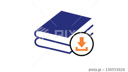 Downloadable eBook or Document Icon. 130553028