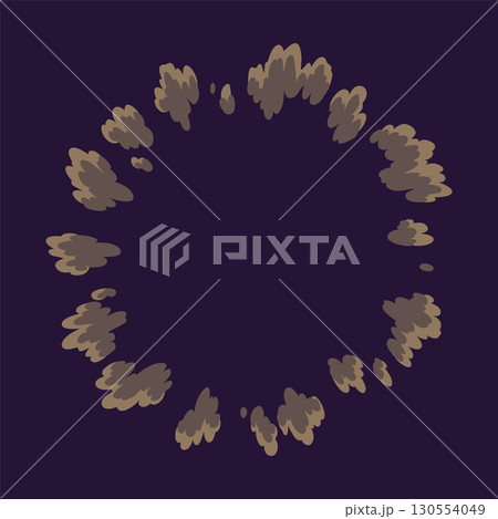 Explosion animation. Animation for game of the explosion effect. Cartoon animation for game. Exploding effect. Hand drawn vector illustration Explosion animation. Animation for game of the explosion effect. Cartoon animation for game. Exploding effect. Hand drawn vector illustration 130554049