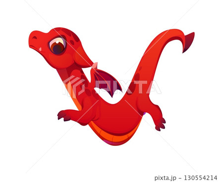 Fantasy red dragon character font letter V. Fairy dragon type element, red monster cartoon vector English alphabet typeset symbol. Fantasy reptile personage kids ABC letter or font sign Fantasy red dragon character font letter V. Fairy dragon type element, red monster cartoon vector English alphabet typeset symbol. Fantasy reptile personage kids ABC letter or font sign 130554214