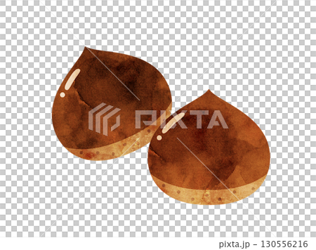 栗子插畫水彩版 130556216