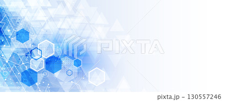 Abstract high technology and science background 130557246