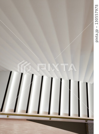 Modern staircase with lighting Modern staircase with lighting 130557978