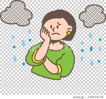 Illustration of a working woman Illustration of a working woman 130559276