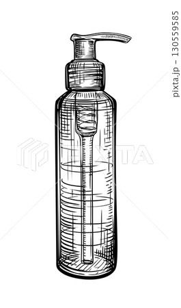 Cosmetic bottle sketch 2 130559585