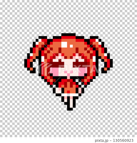 Pixel Art Character Walking Mini Twintail Girl (4) Pixel Art Character Walking Mini Twintail Girl (4) 130560923