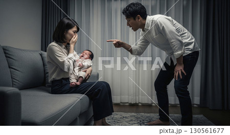 育児について夫婦喧嘩 育児について夫婦喧嘩 130561677