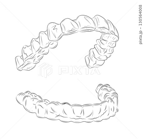 Dental whitening tray 130564008